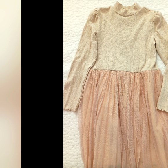 Girl Long Sleeve Soft Tulle Dress, Size XL - Picture 1 of 1